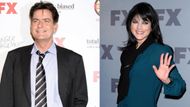Selma Blair & Charlie Sheen | Image Source: Clevver News via YouTube